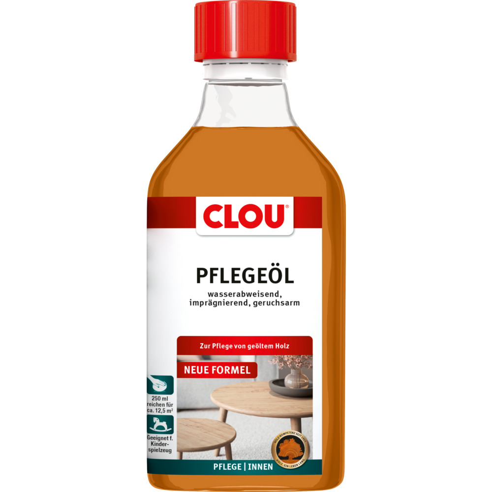 Clou Pflege&ouml;l 250 ml f&uuml;r ge&ouml;ltes Holz