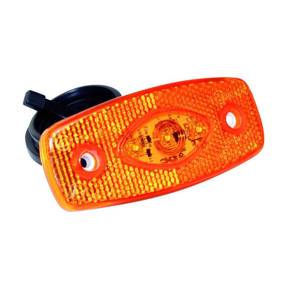 LED Begrenzungsleuchte 103x45x18 mm orange 12/24V