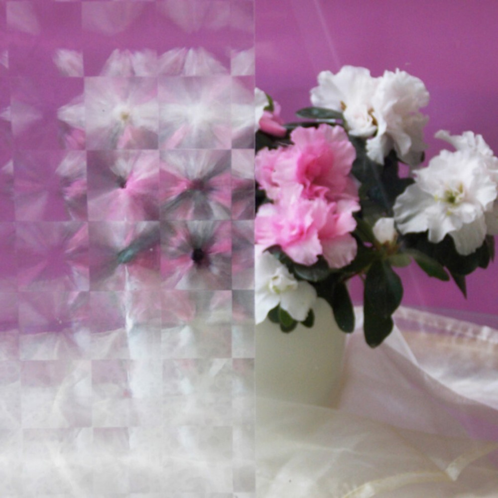 Statische Fensterfolie Kristal 150 x 45 cm selbsthaftend