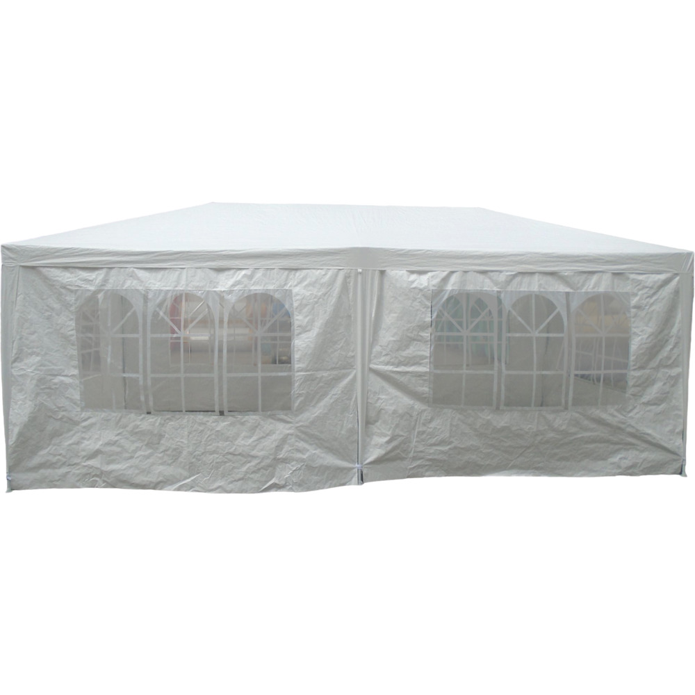 Pavillon 3 x 6 m wei&szlig; image number 1