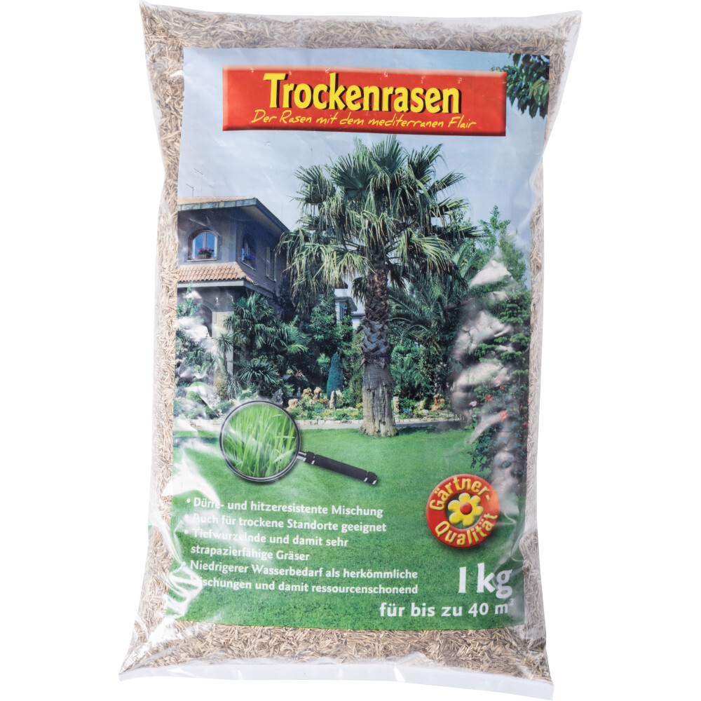 Trockenrasen Samen 1 kg 40m&sup2;