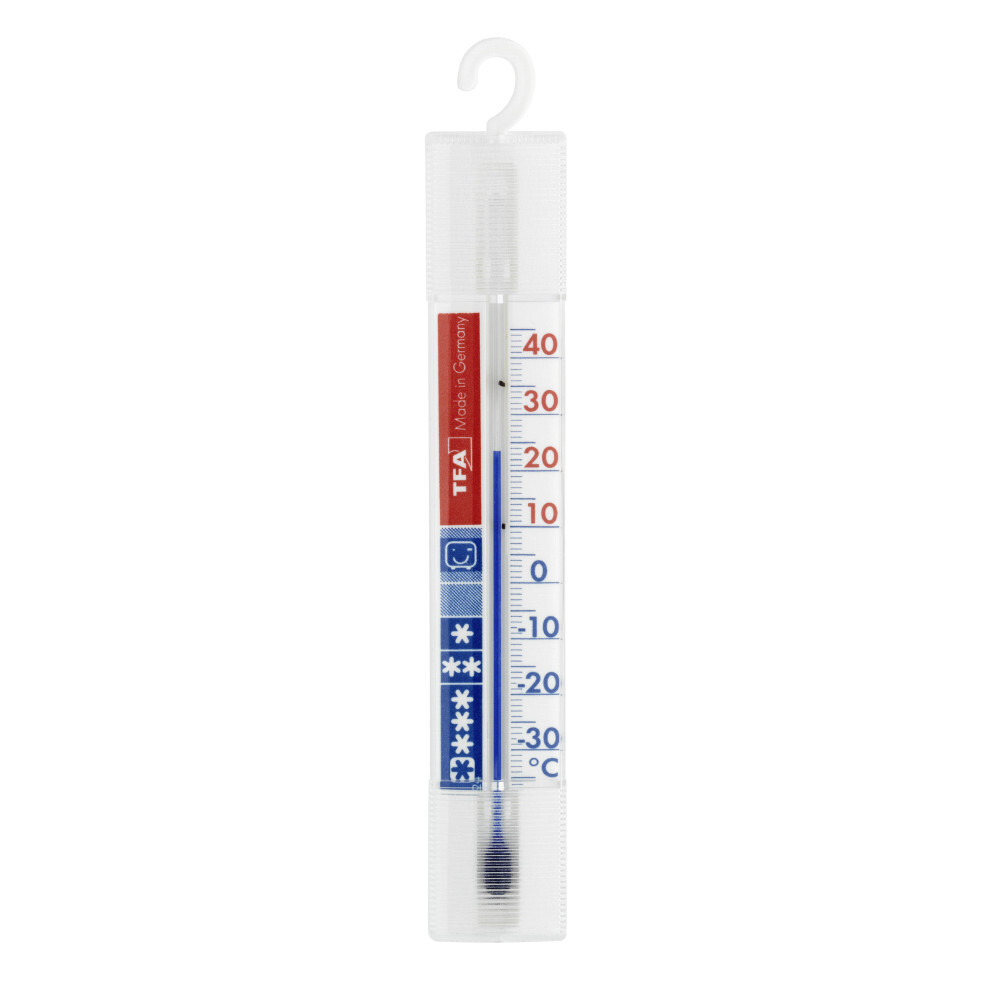 Thermometer 24 x 9 x 155 mm f&uuml;r K&uuml;hl und Gefrierger&auml;te
