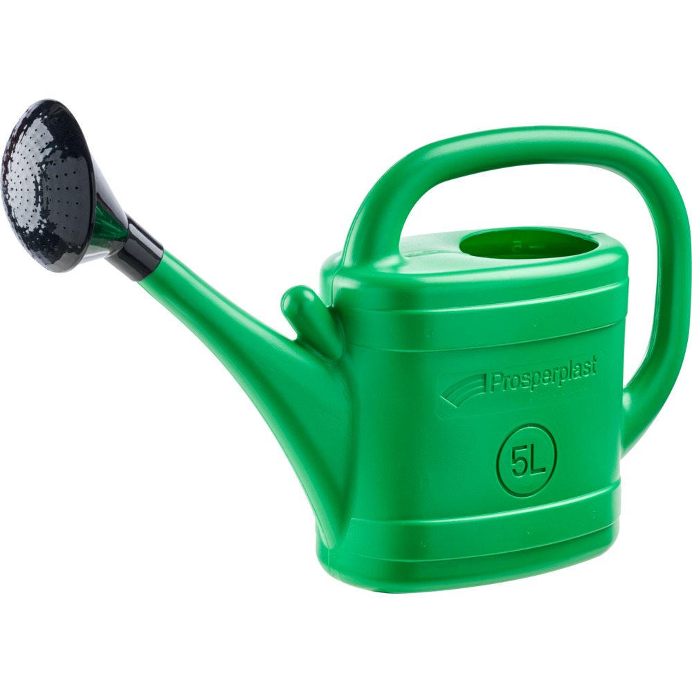 Gie&szlig;kanne 5 Liter gr&uuml;n aus Kunststoff mit Brause