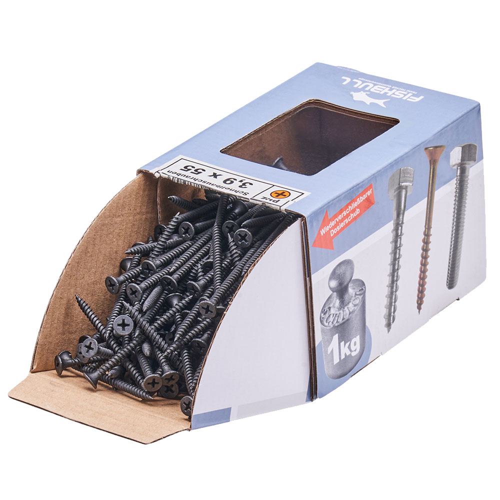 Schnellbauschraube 3,9x55 mm 1kg FISHBULL-Pack Feingewinde Kreuzschlitz image number 3