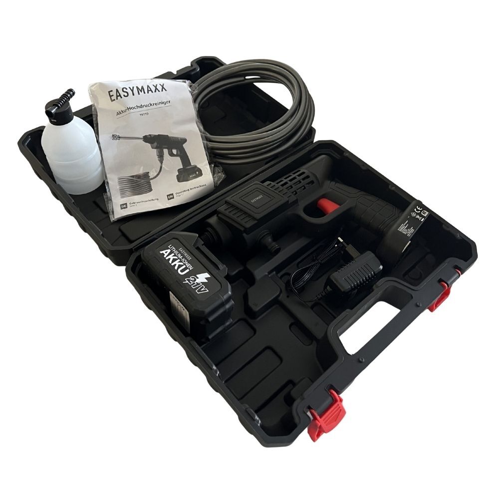 EASYmaxx Akku-Hochdruckreiniger 21V schwarz image number 4