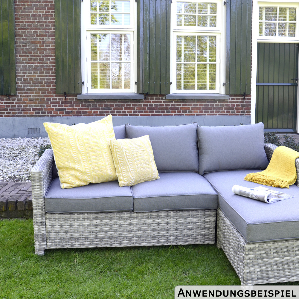 Eckbank-Lounge "Valencia Smoke" mit Aluminiumgestell image number 5