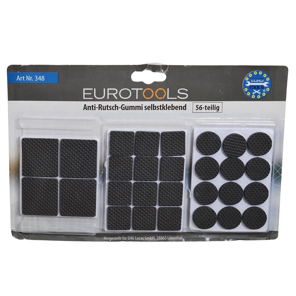 M&ouml;belgleiter Gummi selbstklebend 56-teilig