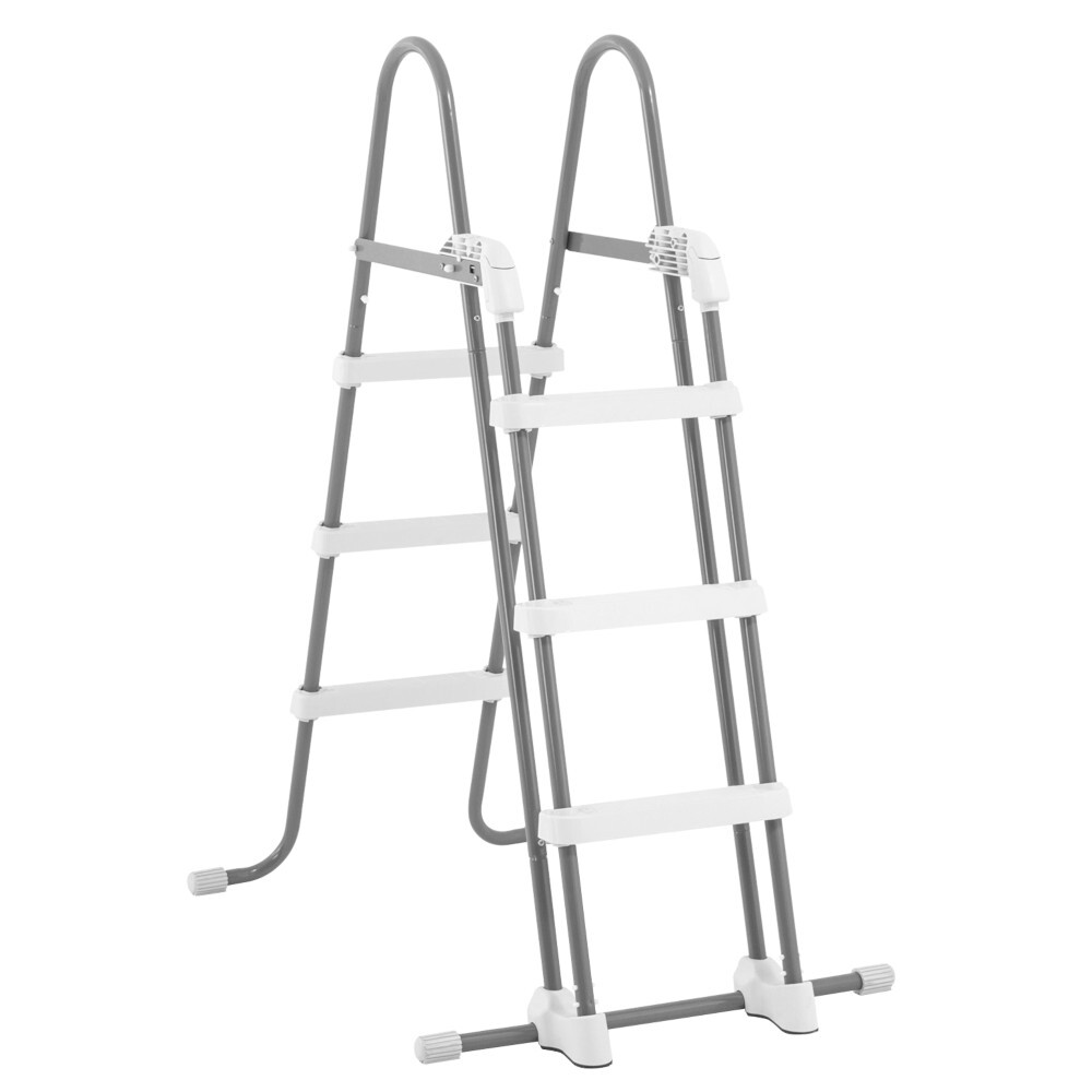 XXL Swimming Pool rechteckig mit Rahmen und Leiter image number 2