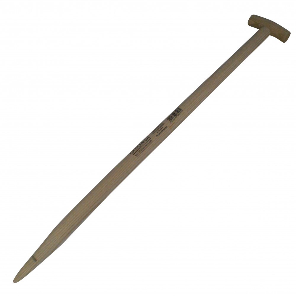 Doppelfeder-Spatenstiel Damen Esche 93 cm gebogen