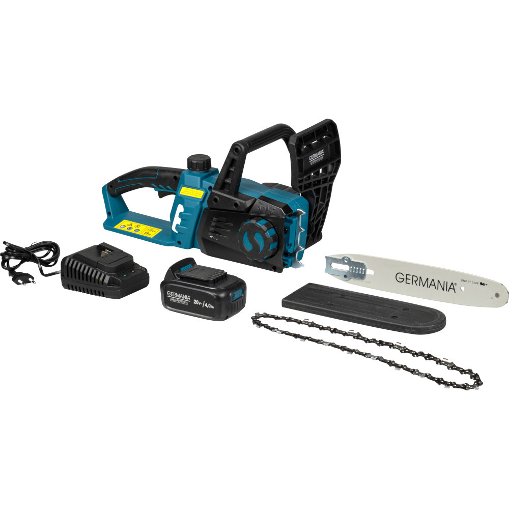 GERMANIA&reg; Akku Kettens&auml;ge-Set 20 V