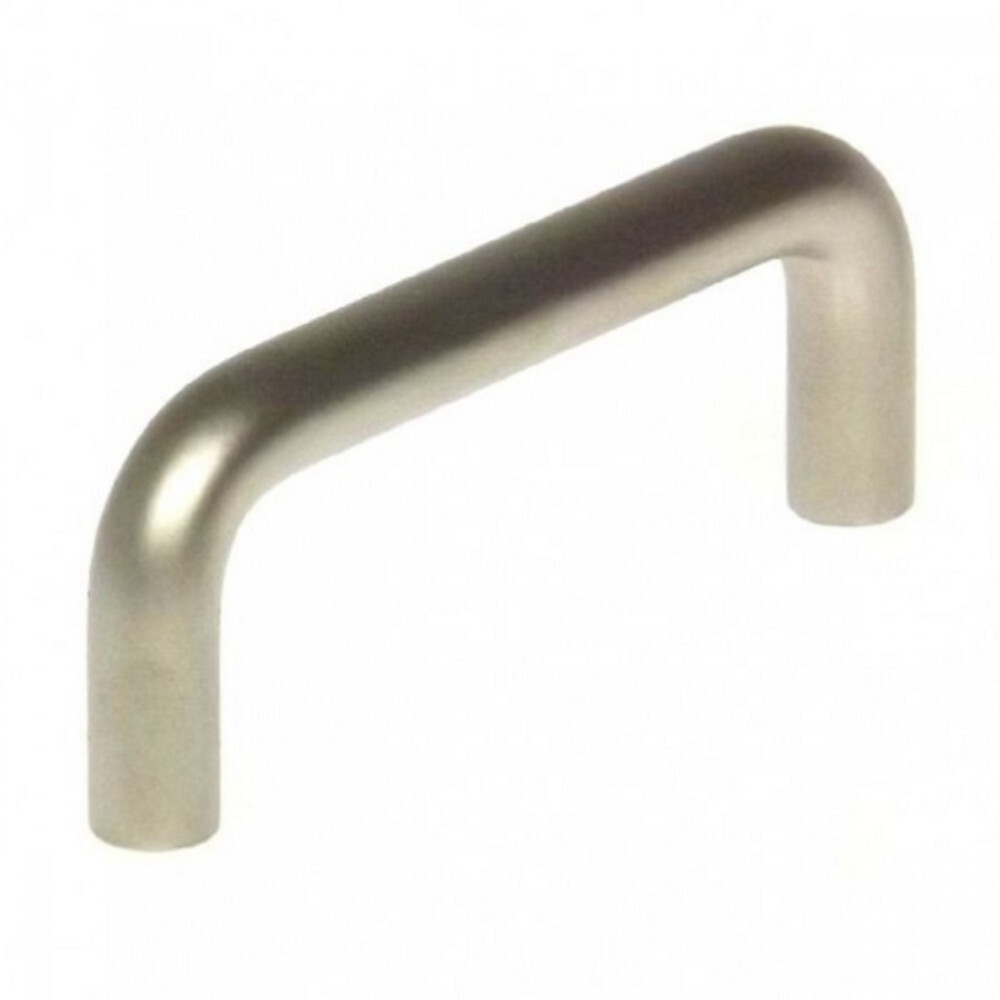 M&ouml;belgriff 7,4cm mattsatin M&ouml;belt&uuml;rgriff Schubladengriff Bogengriff M&ouml;belgriffe