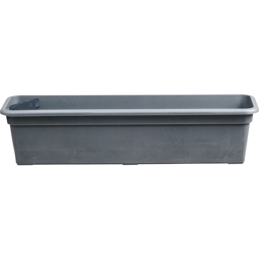 Balkonkasten 59 cm mit Bew&auml;sserungseinsatz in anthrazit image number 1