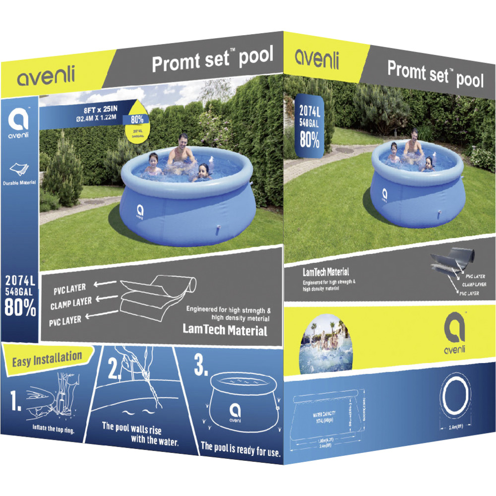 Pool rund &Oslash; 240x63 cm image number 4