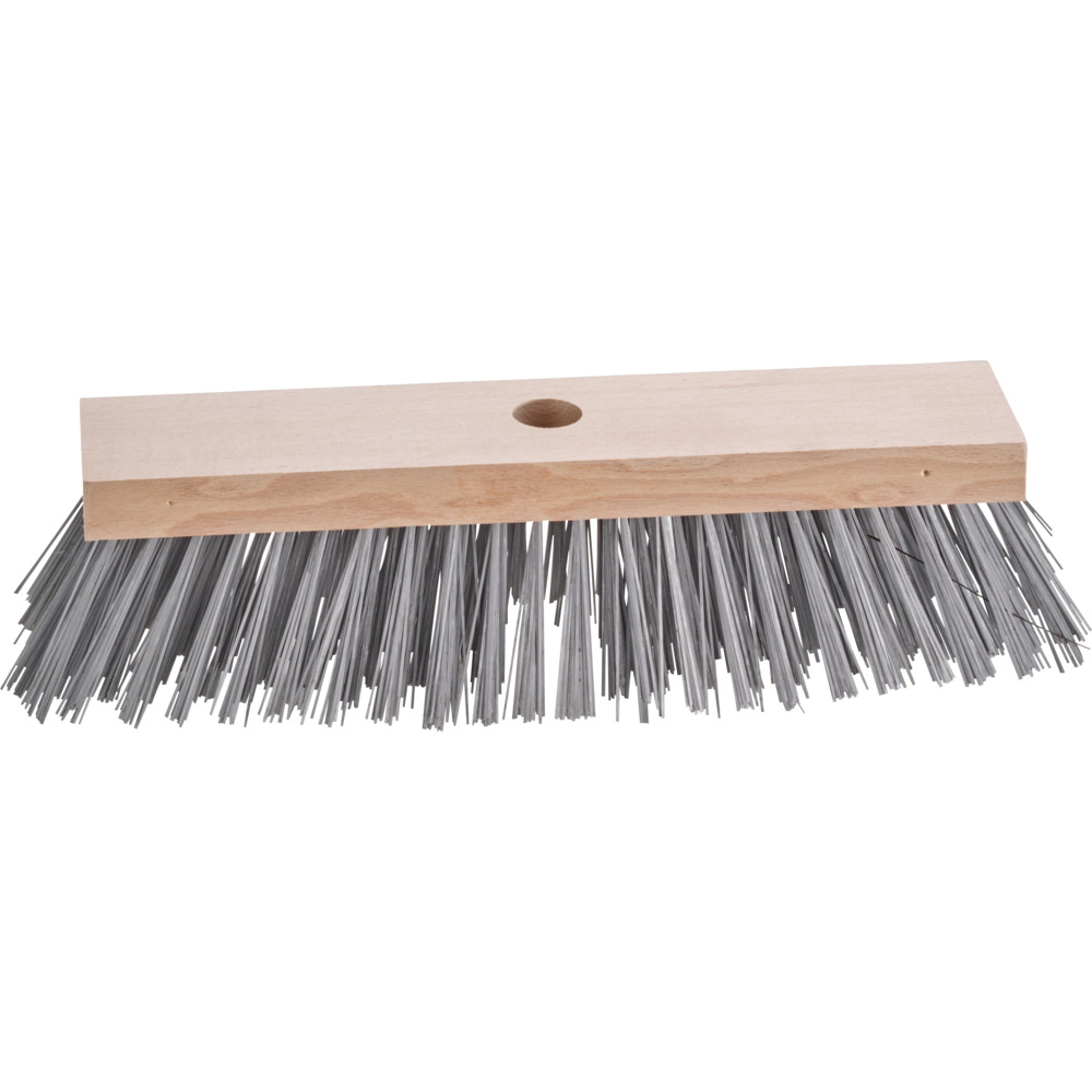 Stahldrahtbesen 30 x 7 cm Flachdraht in Grau image number 1