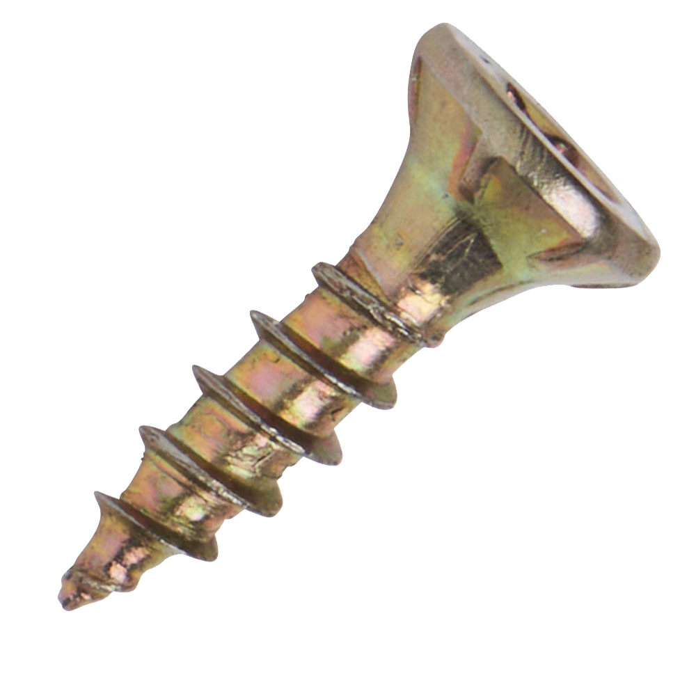 Spanplattenschraube 3,0x12 mm PZ 1kg FISHBULL-Pack Senkkopf Vollgewinde Kreuzschlitz image number 1