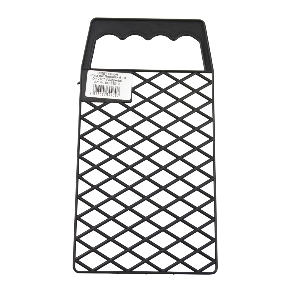 Lack Abstreifgitter 17,7 x 11,7 cm Kunststoff schwarz
