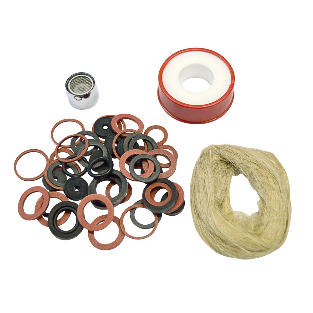 Dichtungssortiment 50-teilig mit Mischd&uuml;se und Dichtband