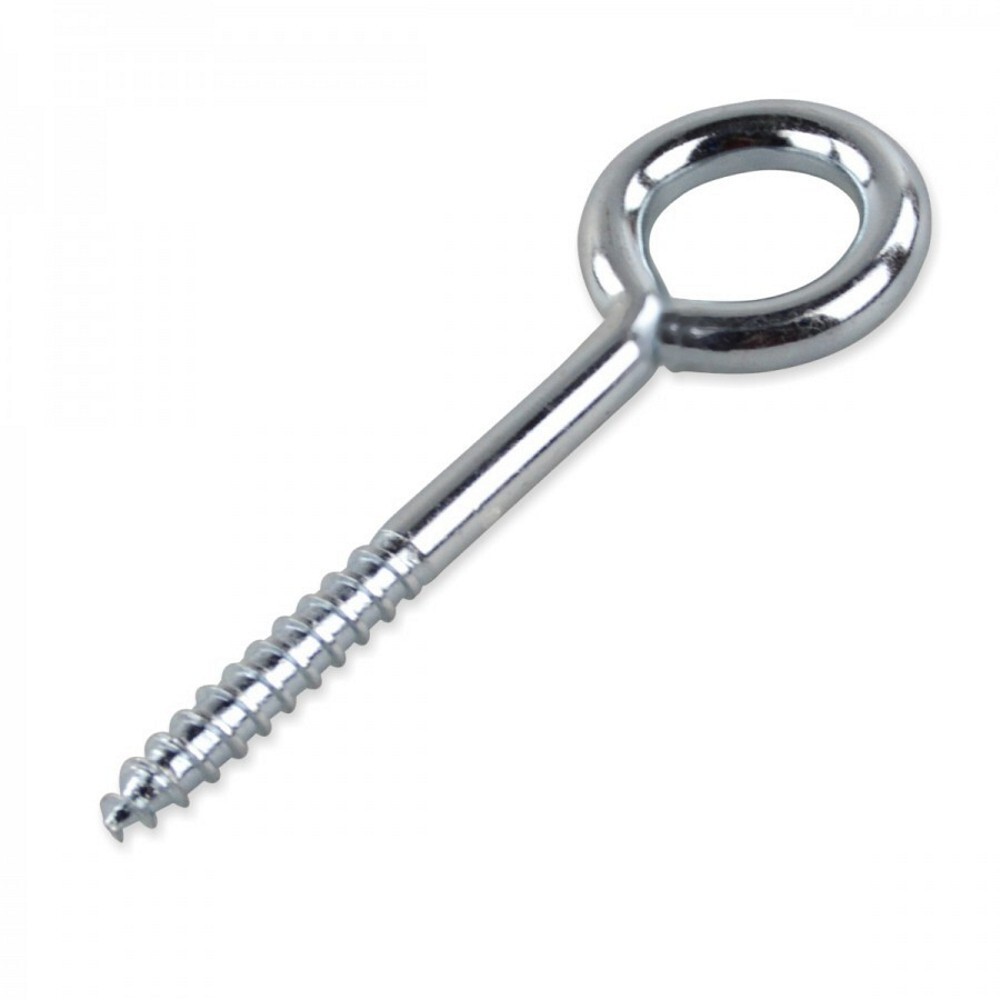 Ringschraube 12 x 160 mm Holzgewinde verzinkt Teilgewinde