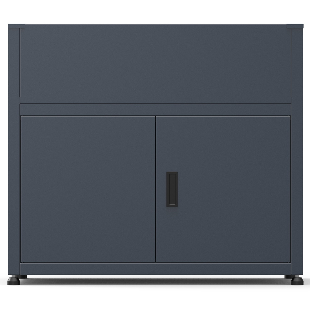 Gartenschrank mit Pflanzkasten, Stahl anthrazit image number 1