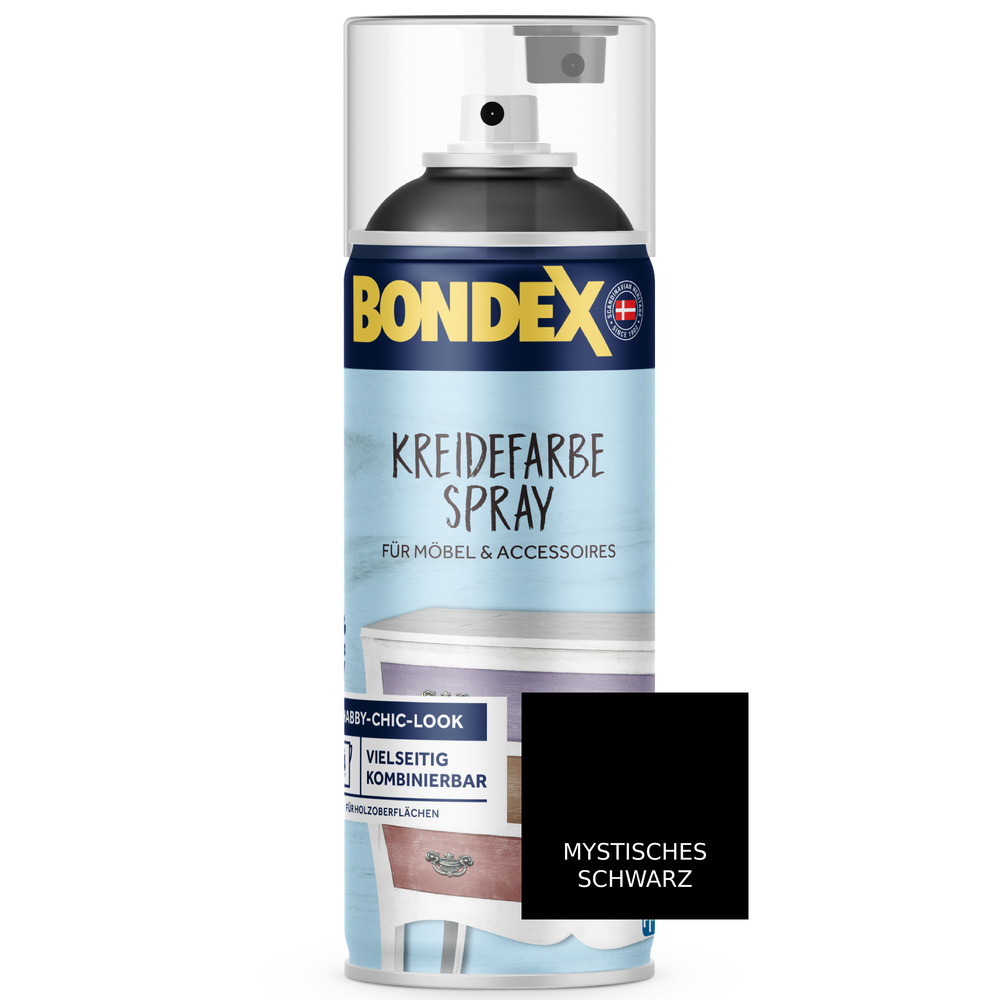 BONDEX Kreidefarbe Mystisches Schwarz 400ml