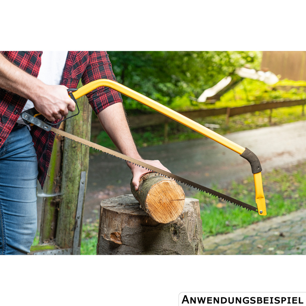 Holz B&uuml;gels&auml;ge 760 mm orange superscharf image number 3