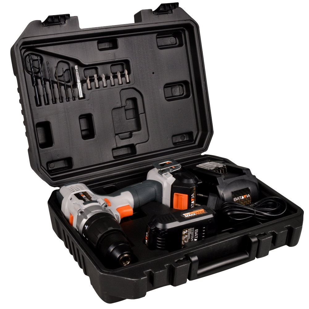 Akku-Kombischrauber-Set Ladeger&auml;t 2 Akkus - B-Ware image number 1