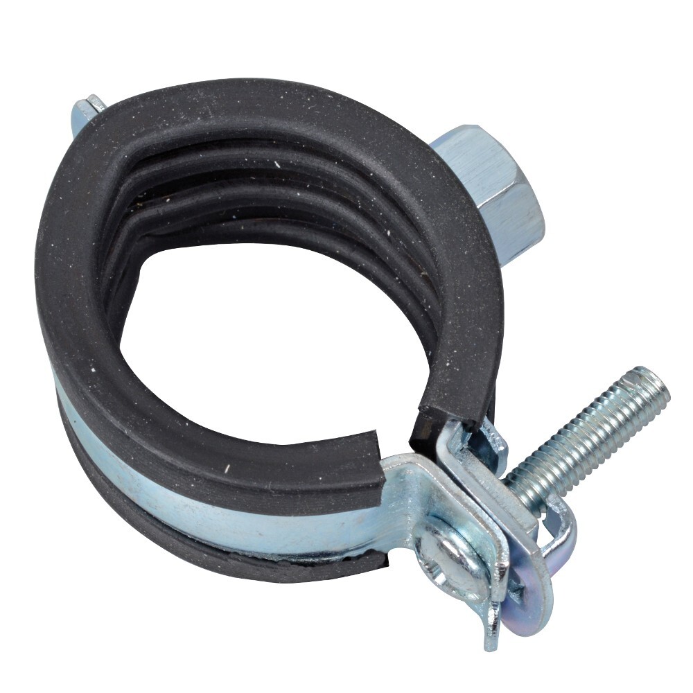 Schraubrohrschelle 32-35 mm f&uuml;r 1'' Rohre mit M8-Montagemutter