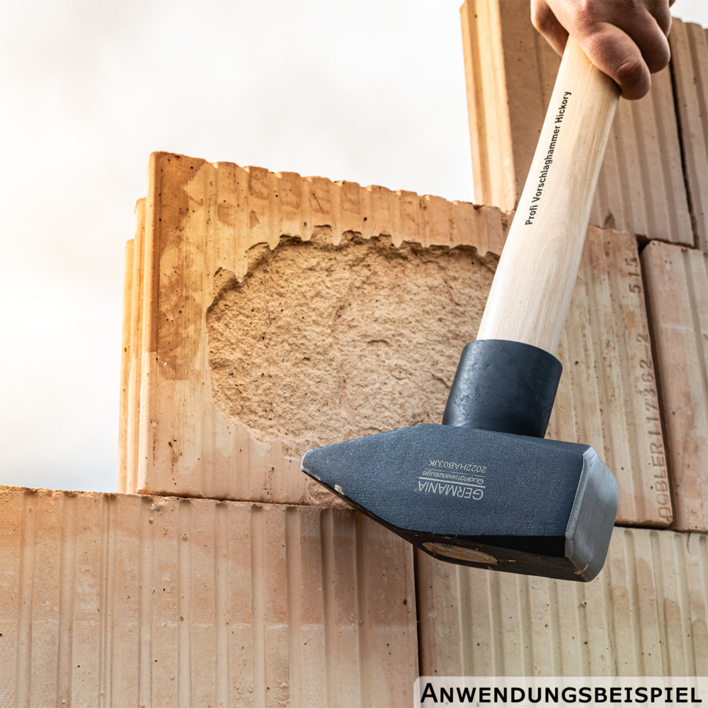 GERMANIA&reg; Vorschlaghammer 3 kg aus Stahl mit Hickorystiel image number 2