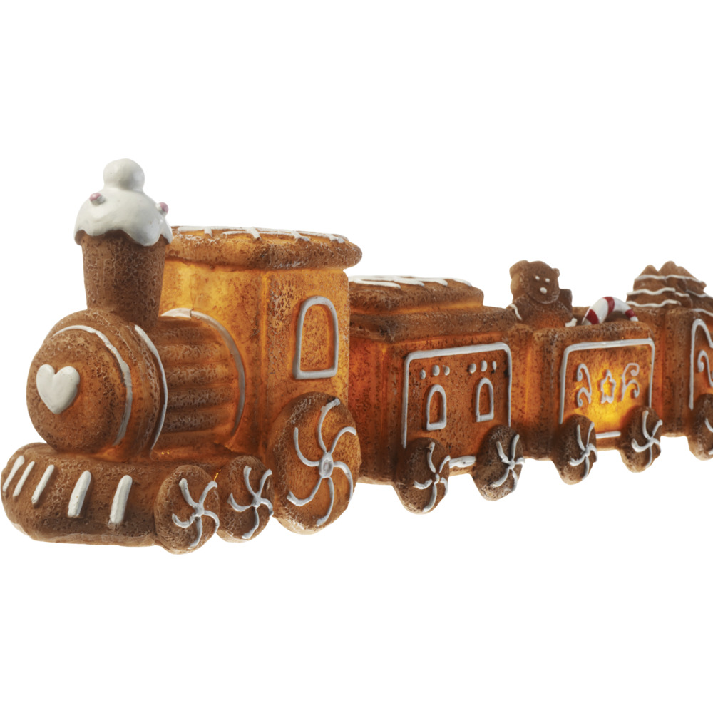 Beleuchteter Lebkuchenzug 29 x 5,9 x 8,6 cm image number 1