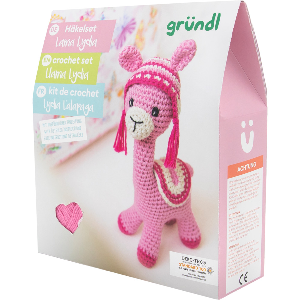 H&auml;keltier DIY-Set Lama Lydia