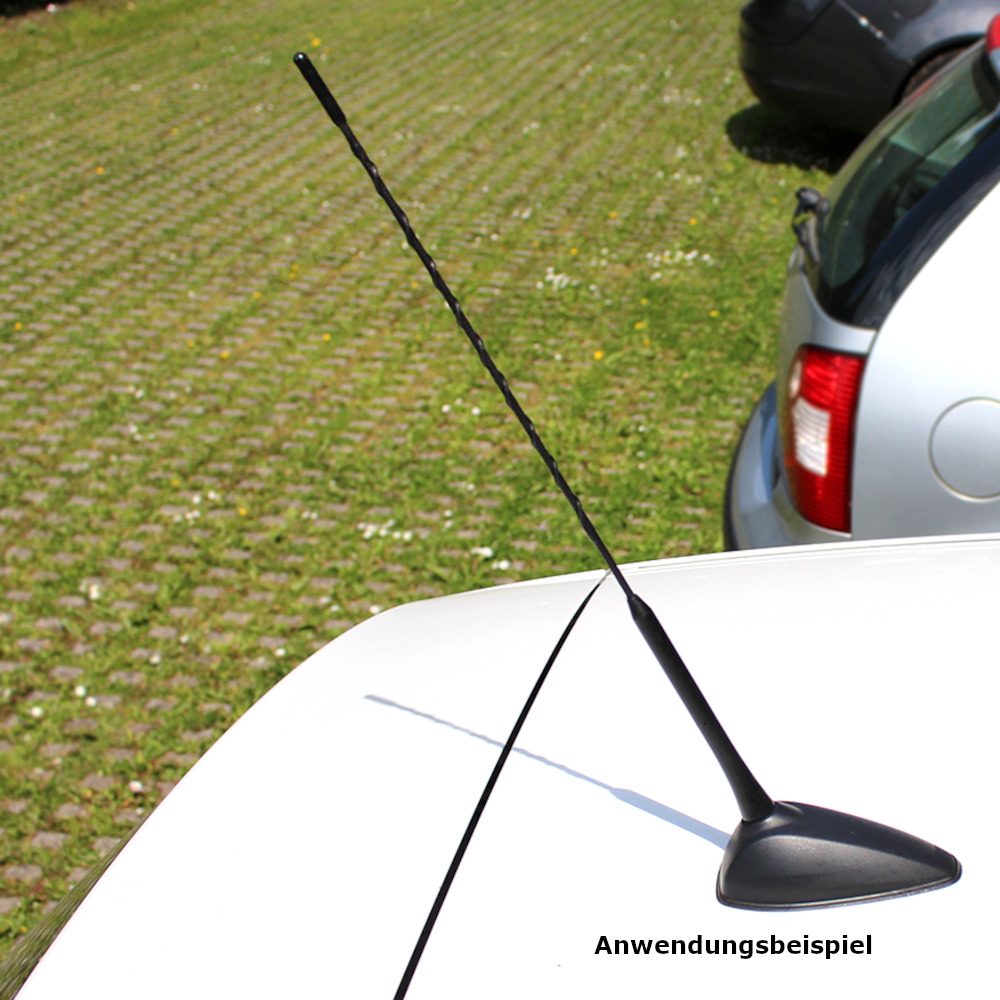 ALU-Stabantenne 41 cm in Schwarz image number 2