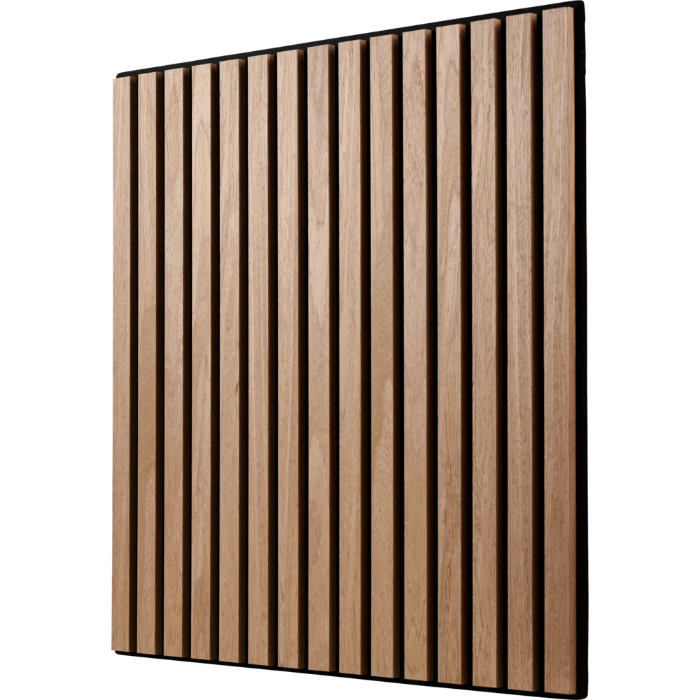 Akustikpaneel 60 x 60 x 1,8 cm in Hellbraun