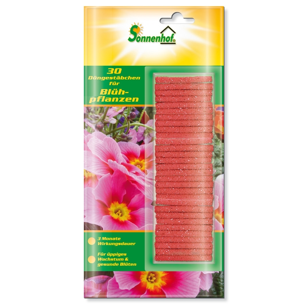 D&uuml;ngest&auml;bchen f&uuml;r Bl&uuml;hpflanzen 30 St&uuml;ck f&uuml;r kr&auml;ftiges Wachstum