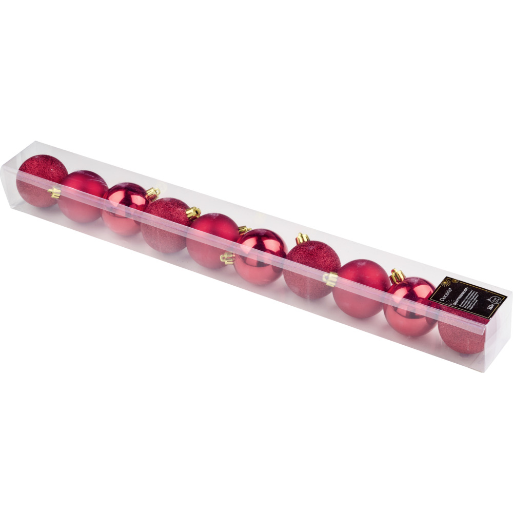 Weihnachtskugeln 6 cm in verschiedenen Designs image number 10