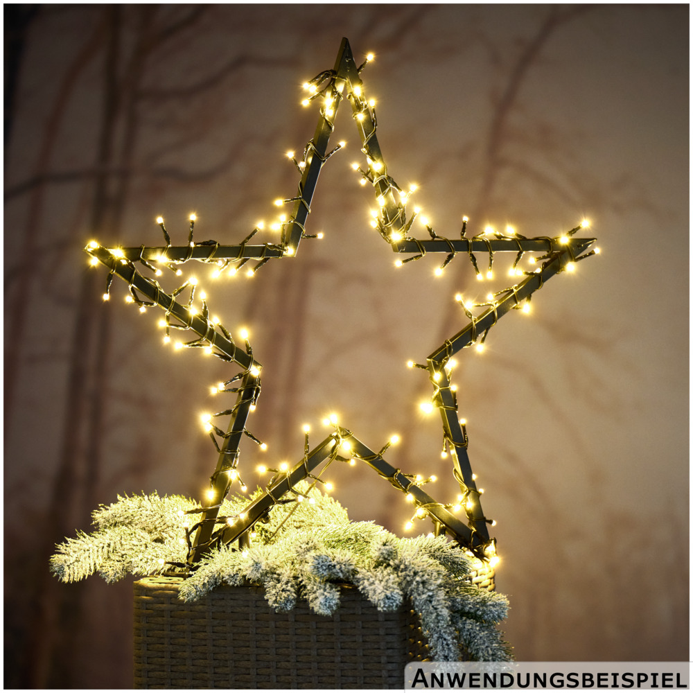 LED-Gartenstecker Stern mit 150 LEDs 60 x 73 cm image number 2