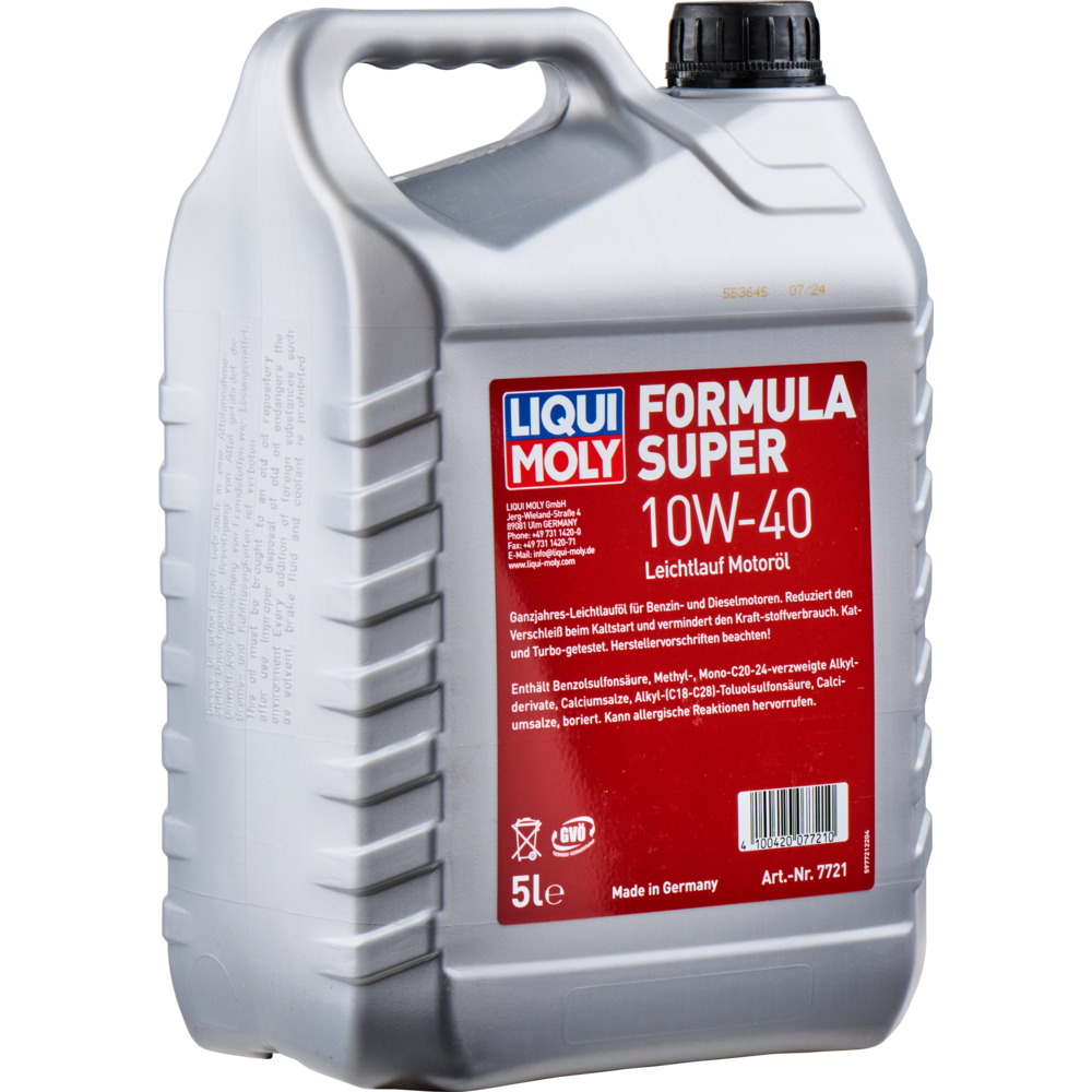 LIQUI MOLY 5L Formula Super 10W-40 f&uuml;r Otto- und Dieselmotoren image number 1