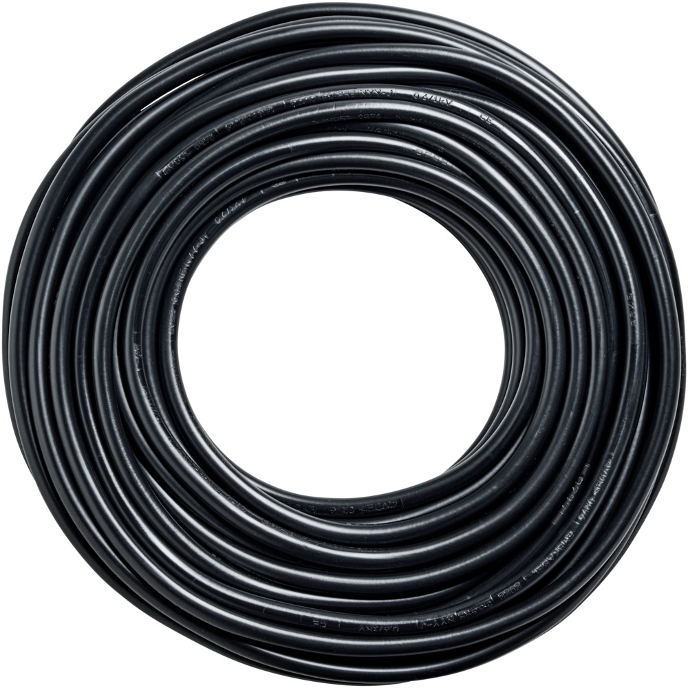 Erdkabel 3x1,5mm&sup2; schwarz 25m PVC ummantelt image number 2