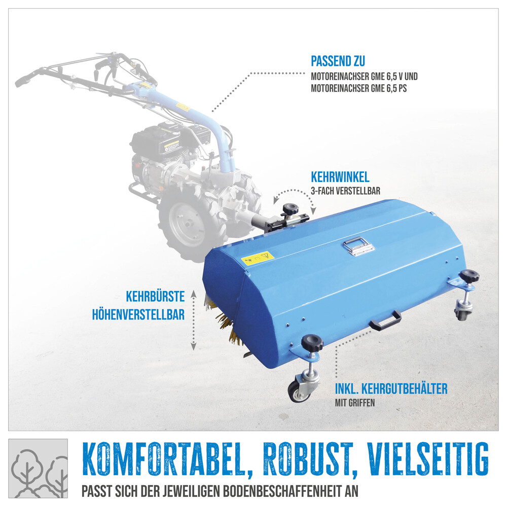 G&uuml;de&reg; Motoreinachser GME 6,5 V Komplettset image number 17