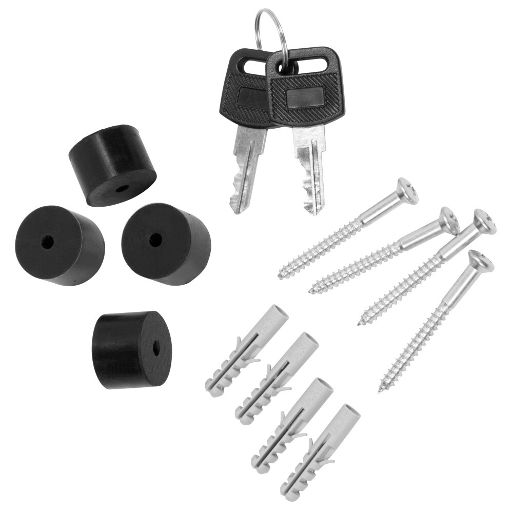 Paketbriefkasten aus Stahlblech in schwarz image number 4