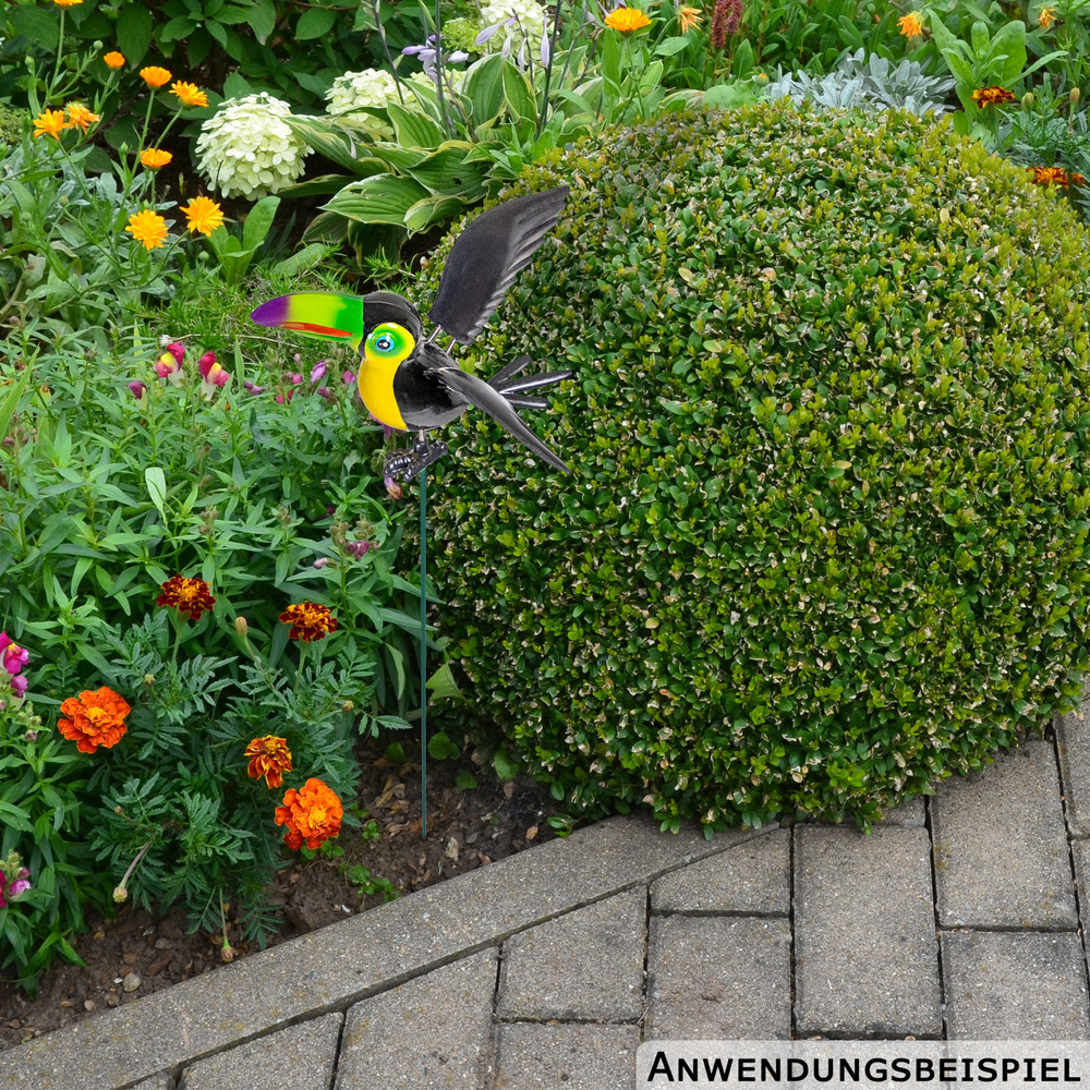 Gartenstecker mit Vogelmotiv und Erdspie&szlig; - sortiert image number 11