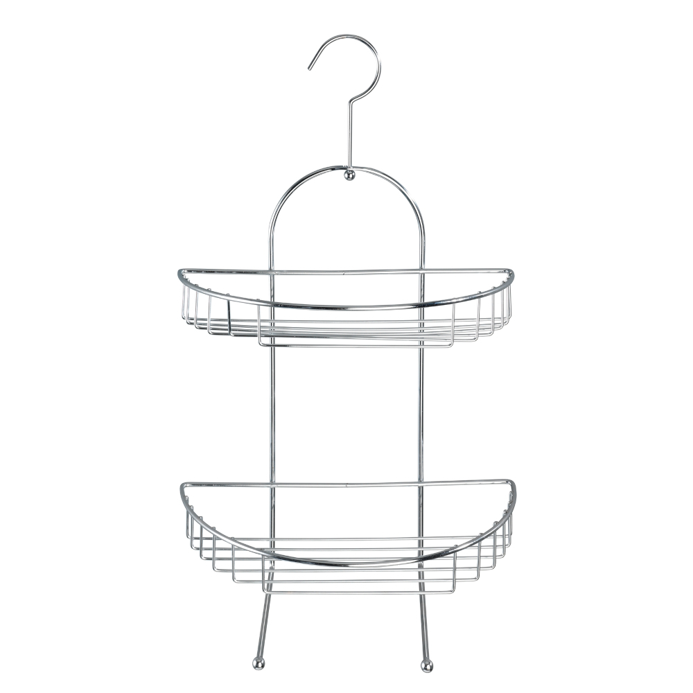 Drahtregal Kuopio 2 Etagen aus Chrom image number 1