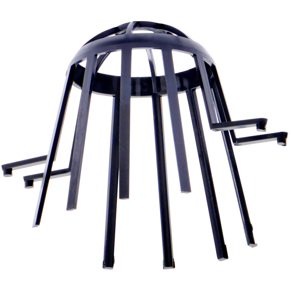 Marley Laubfangkorb RG 75 - 105 Kunststoff schwarz