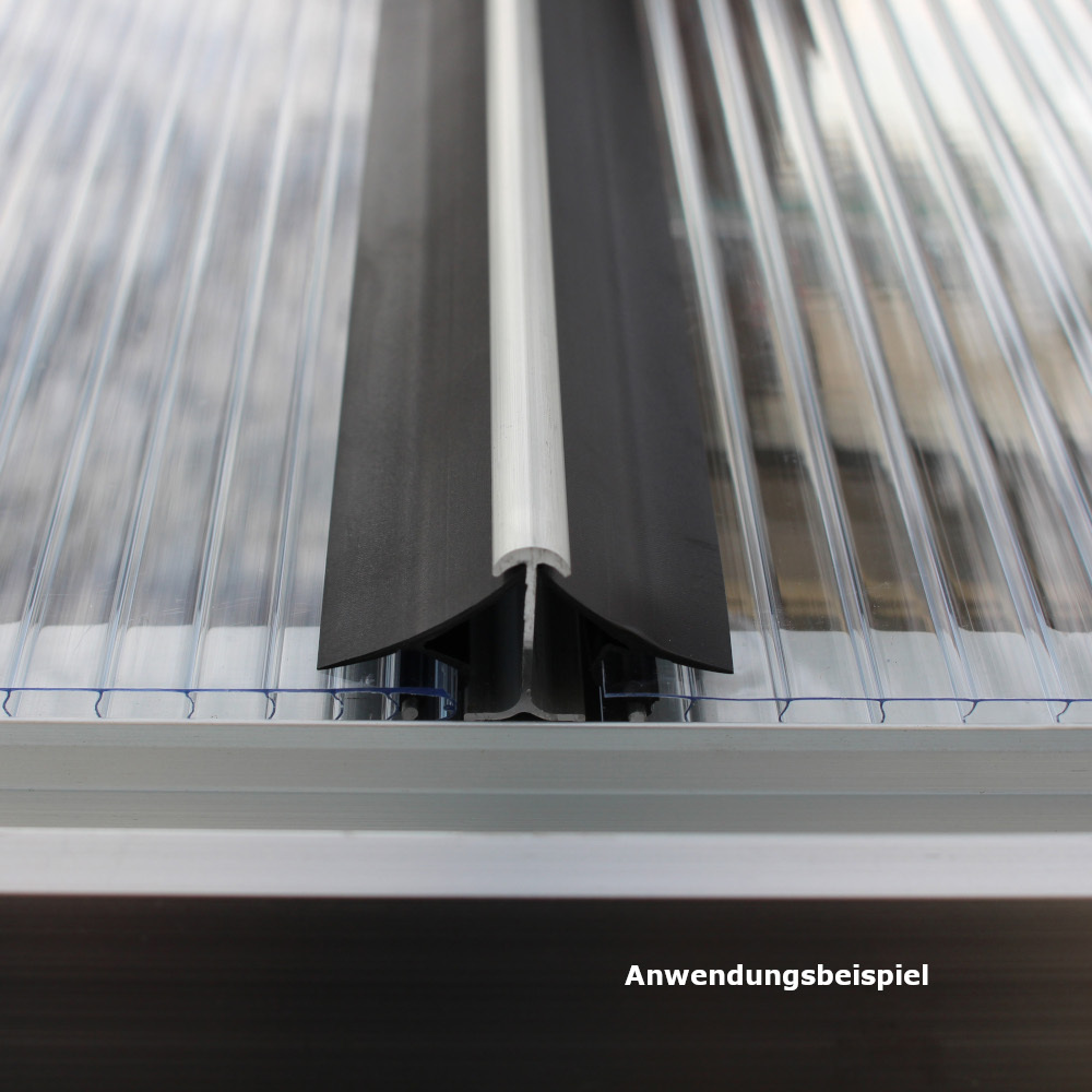 Vitavia Windsicherung 200 x 15 cm f&uuml;r Hohlkammerplatten 4 mm image number 3