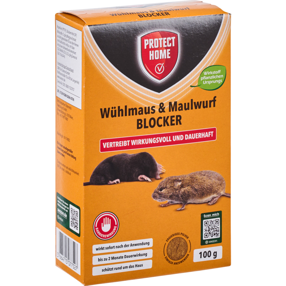 Protect Home W&uuml;hlmaus & Maulwurf Blocker 100 g