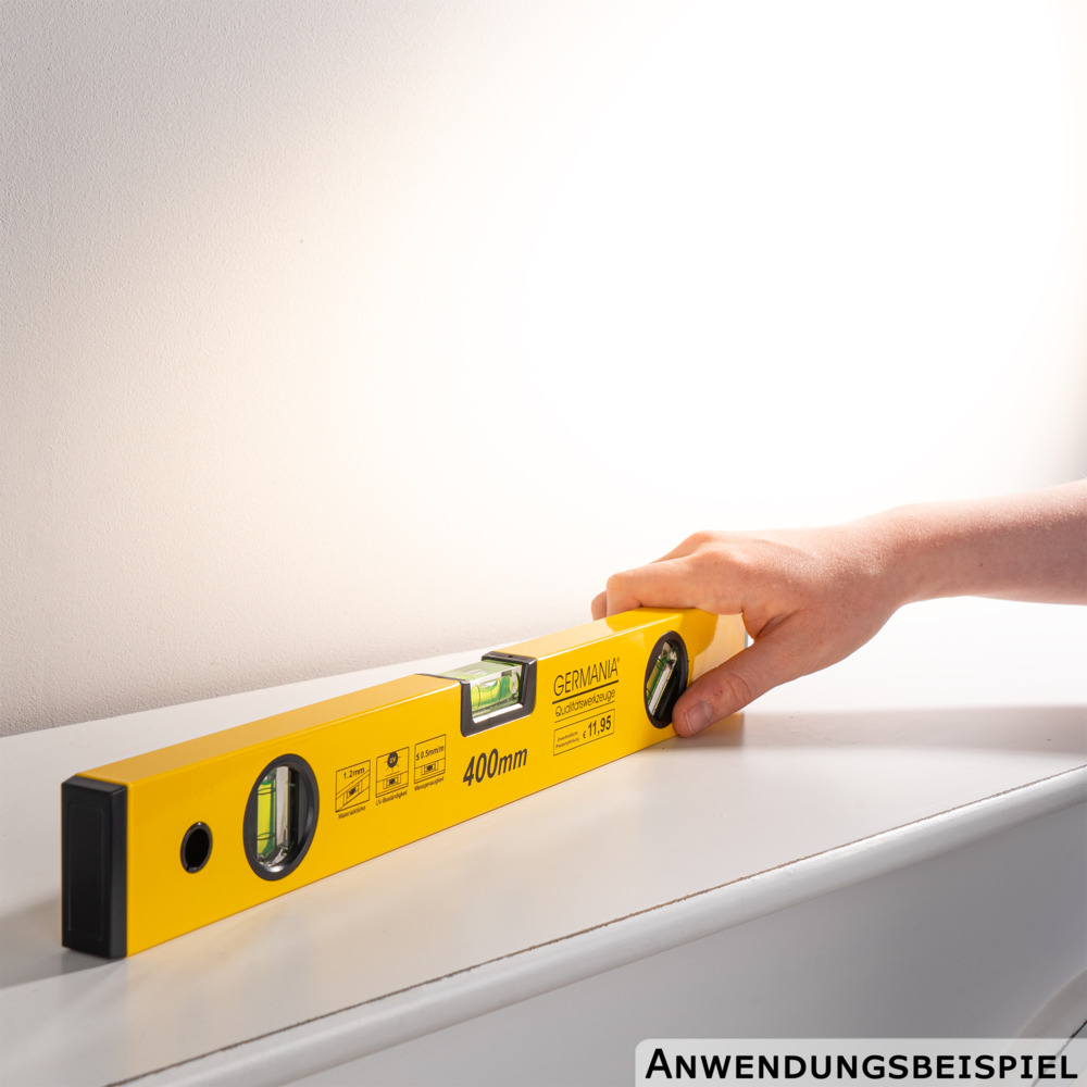 GERMANIA&reg; Wasserwaage gelb 40 cm Aluminium image number 4