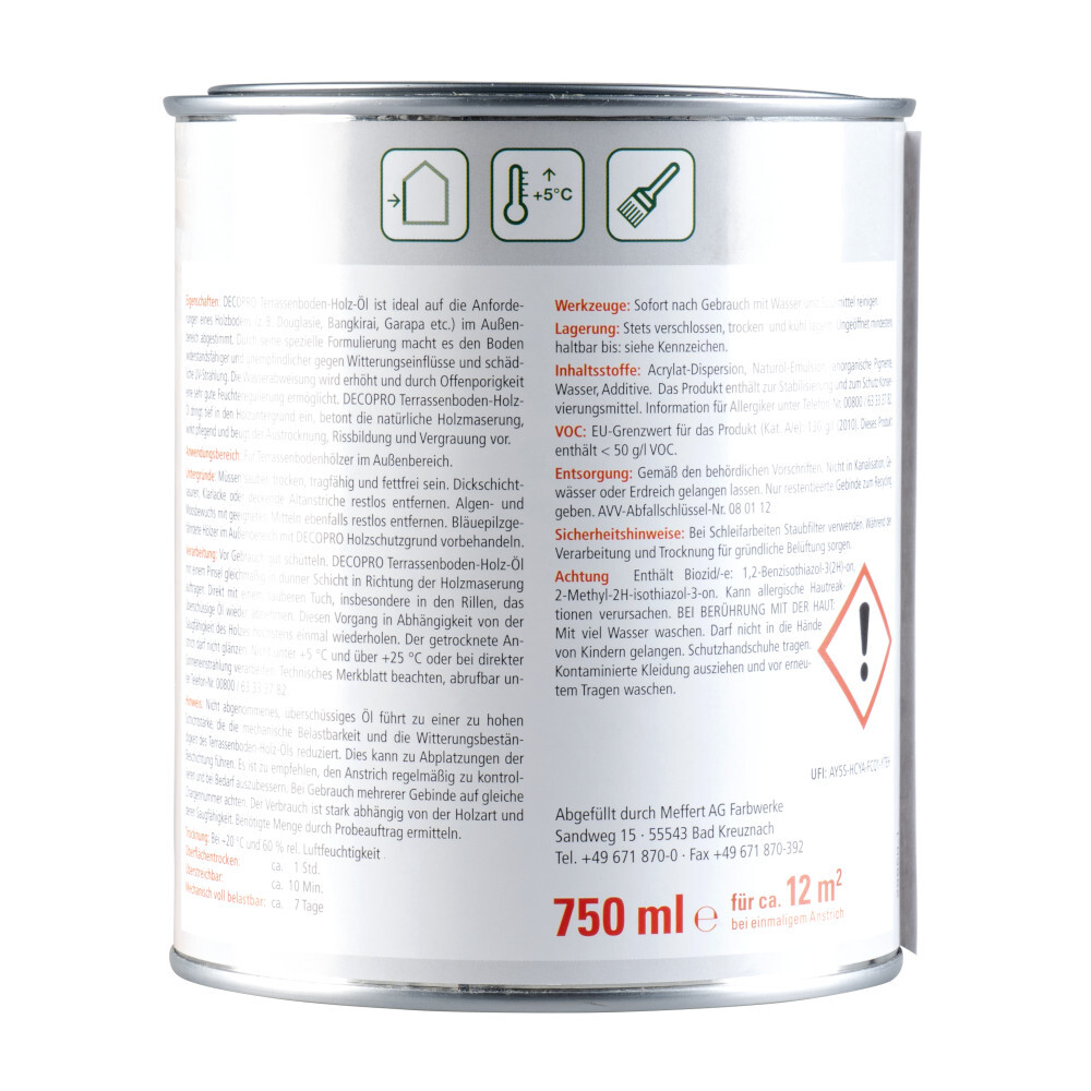 Terrassenboden Holz&ouml;l in bangkirai f&uuml;r au&szlig;en image number 1