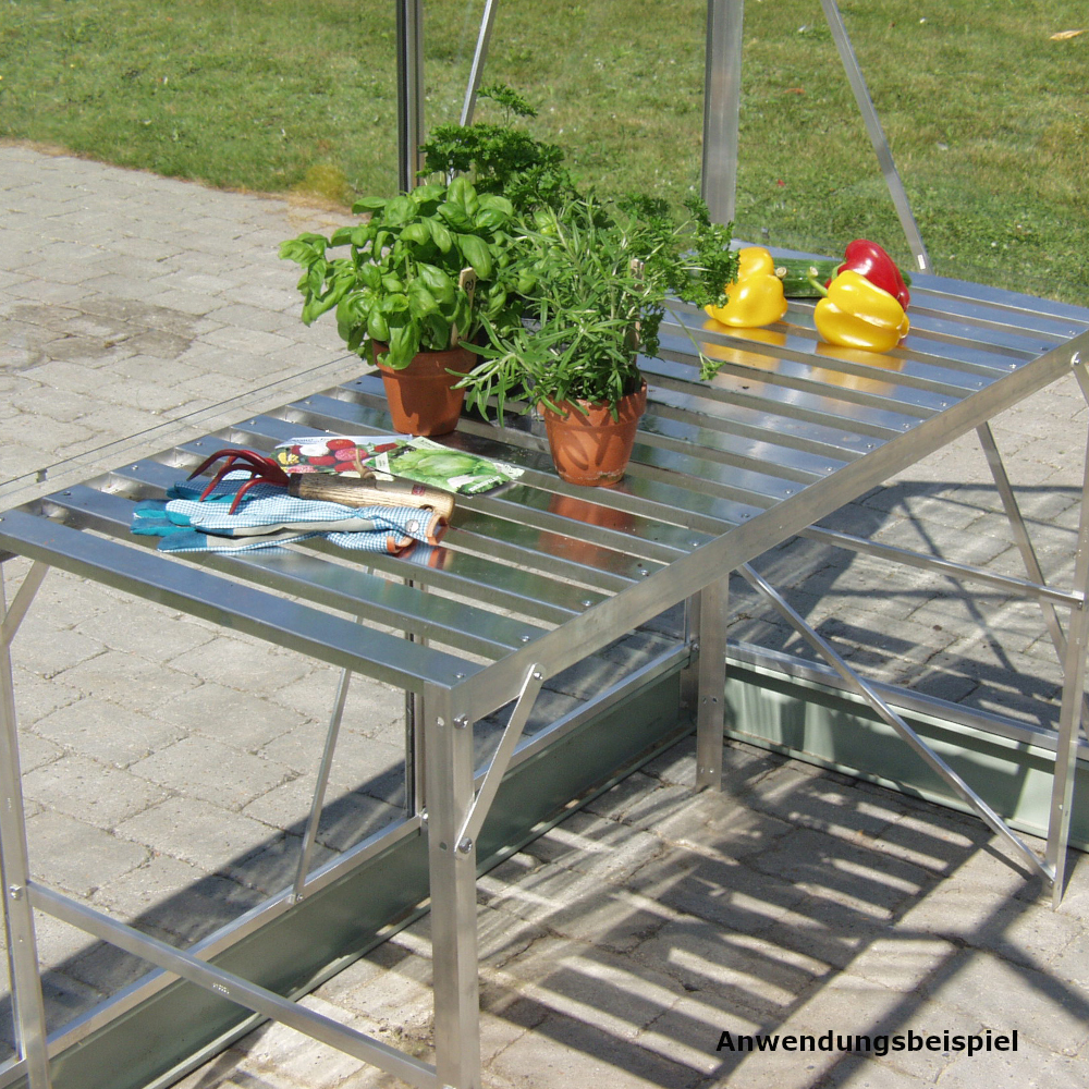 Vitavia Alutisch 1 Ablage, 121 x 54 x 76 cm image number 4