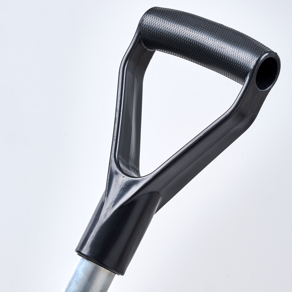 Schneeschieber 49 cm aus Kunststoff mit Aluminiumstiel image number 1