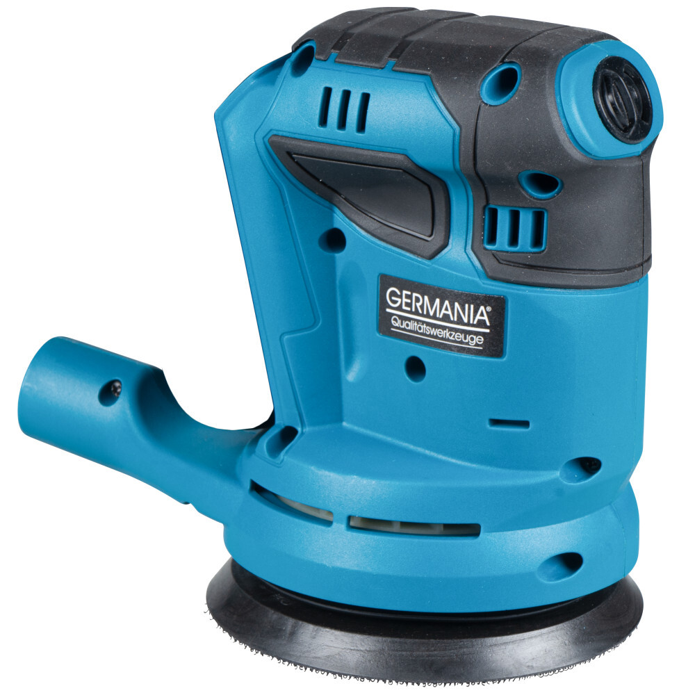 GERMANIA&reg; Akku-Exzenterschleifer 20 V mit Schleifpapier und Staubbeutel image number 1