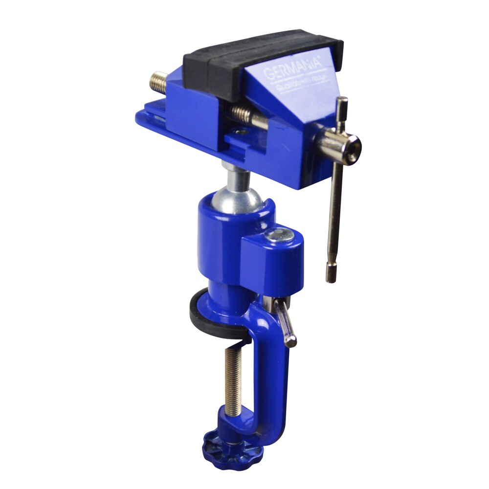 GERMANIA&reg; Parallel Schraubstock 70mm drehbar 360&deg;